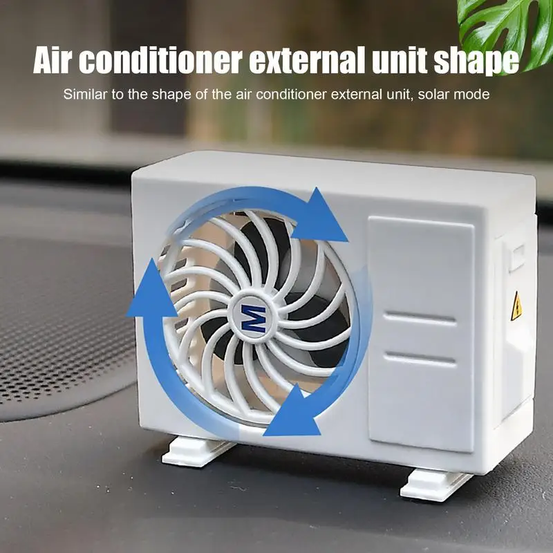 Car Diffuser Solar Air Conditioner Shape Creative Car Fragrance Diffuser Vent Clip Oil Diffusers Aromatherapy Diffuser for cars