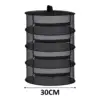 Herb Drying Rack Collapsible 4 Layer Breathable Herb Dryer Herb Drying Hanger 6