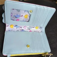 New Disney Eeyore Loungefly Wallet Clutch Purse Women'S Purse Card Bag Double Fold Coin Purse Card Package For Girlfriend Gifts - Image 2