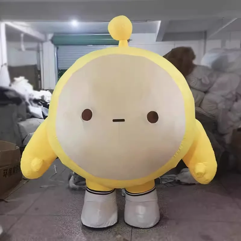 thumbnail image 1 of Ropa de muñeca de fiesta inflable con forma de huevo para cosplay, disfraz de cosplay, ropa de actuación para actividades de animación de dibujos animados, ropa de muñeca con forma de huevo, 1 of 5