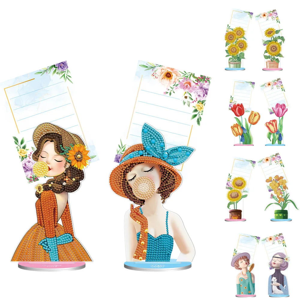 2 шт. держатель-подставка для карт с алмазной вышивкой | Дом и сад