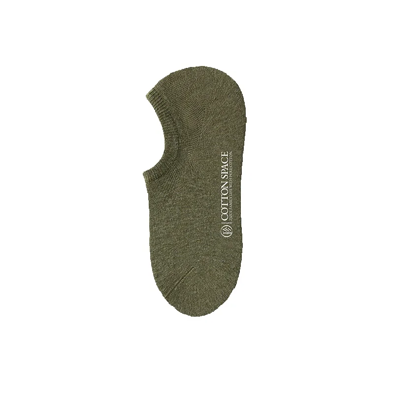 2025e Men's Boat Spring Summer Thin Deodorant Non-Slip No Show Invisible Zhuji Industry All Cotton Socks_voghion.com