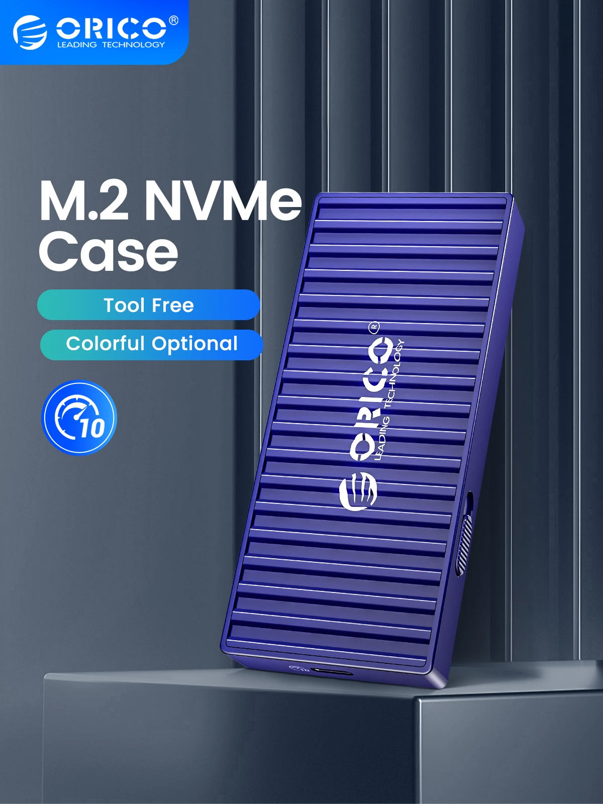 

ORICO Container Design M.2 NVMe SSD корпус 10 Гбит/с M2 SATA SSD чехол установка без инструментов для ноутбуков компьютерные аксессуары