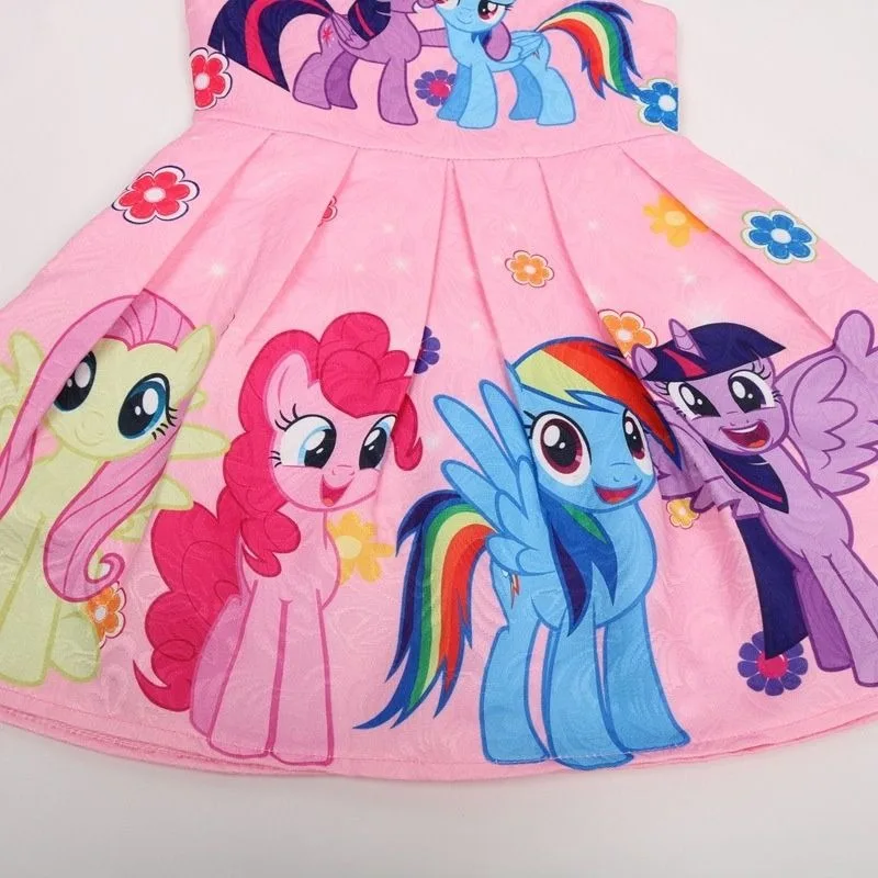 Vestido My Little Pony Pinkie Pie, nueva ropa bonita para niños