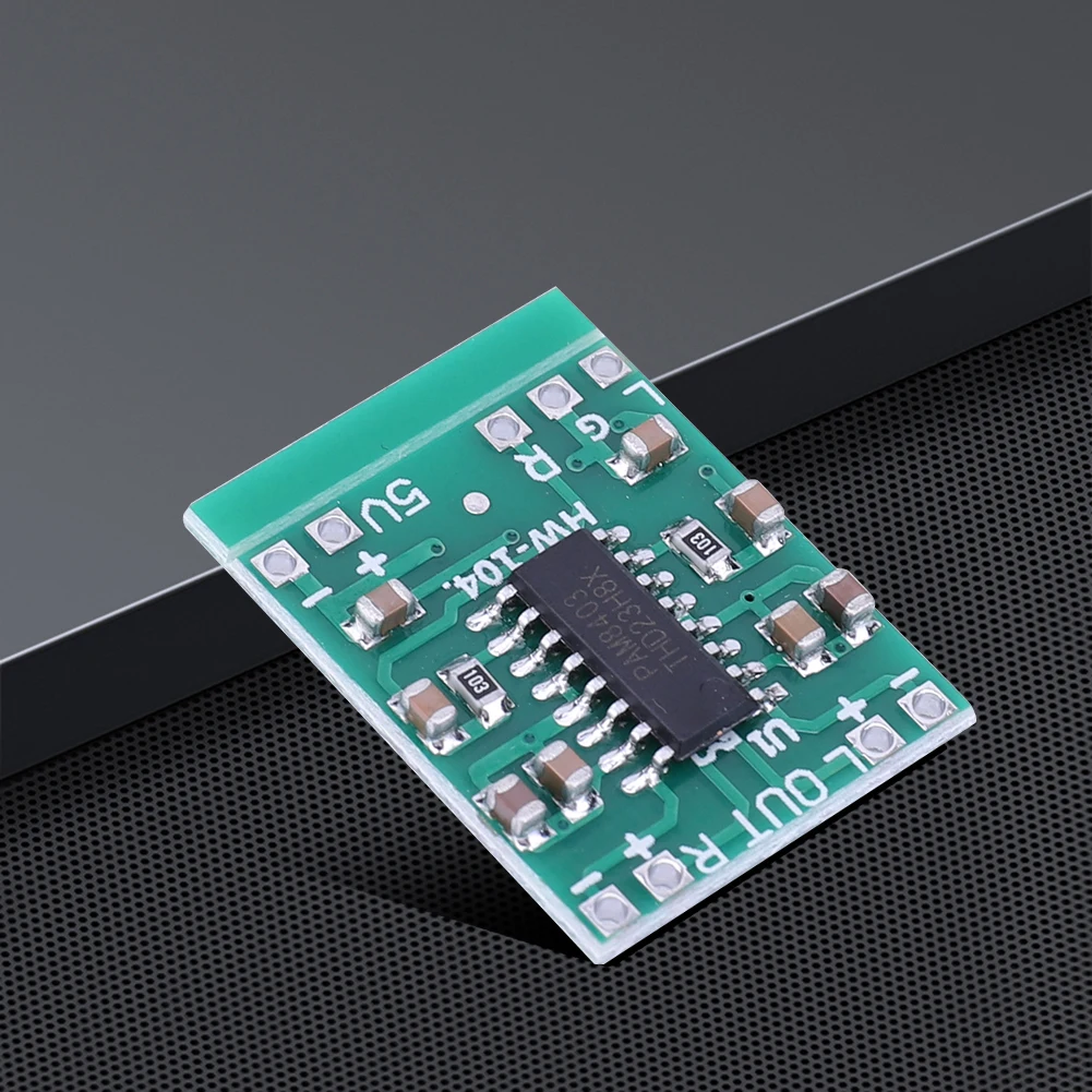 1-20PCS PAM8403 Audio Amplifier 2x3W DC2.5-5.5V Mini Digital Power Amplifier Board for Class D Stereo Amplifier Module 5V Power