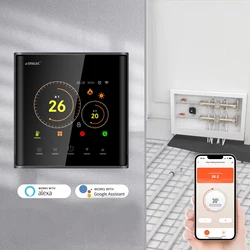 Tuya Smart Floor Heating Wifi Thermostat For Boiler Room Temperature Remote Controller Google Home\Aleax
