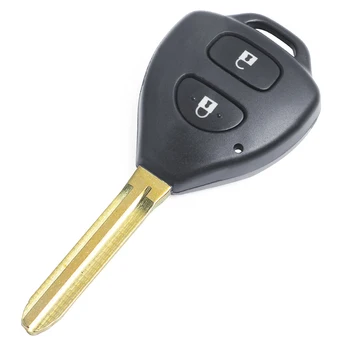 Keyforkess 314.3MHz 4 d67/G Chip modello: B41TH sostituzione 2 pulsanti telecomando portachiavi TOY43 per Toyota Yaris Hiace Hilux Vigo 2004-2015 - KEYECU 314 3MHz 4 d67 G Chip modello B41TH sostituzione 2 pulsanti telecomando portachiavi TOY43