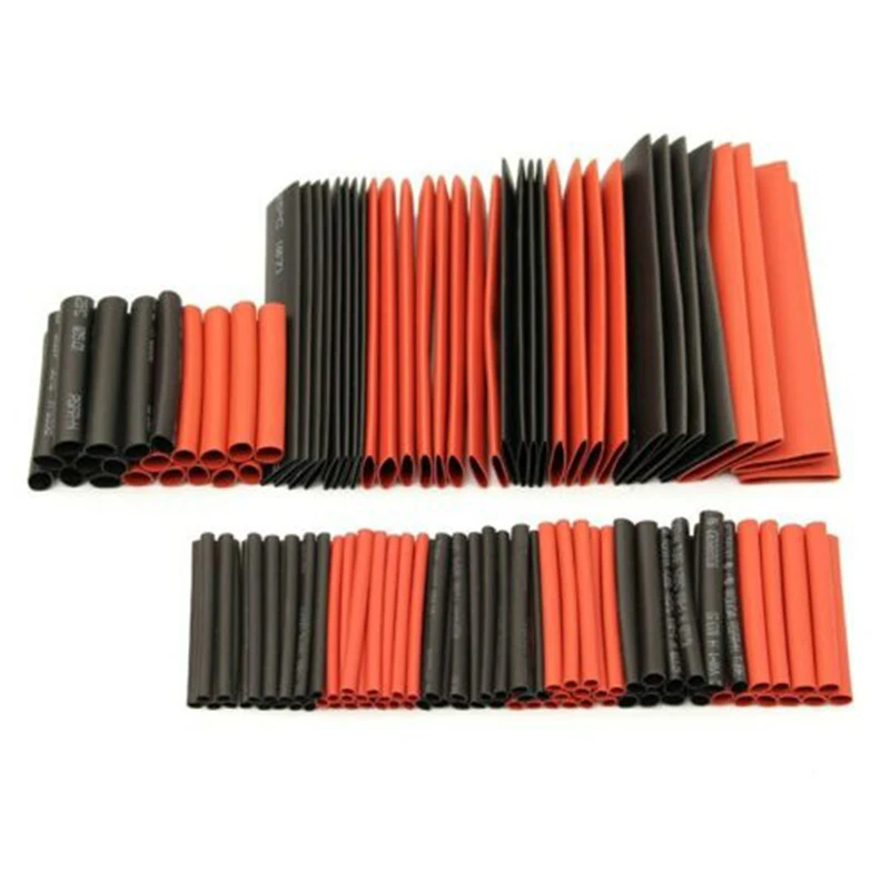

127pcs Electrical Wire Connectors Heat Shrinkable Insulation Butt Wiring Cable Terminals Power Tubing Accessories
