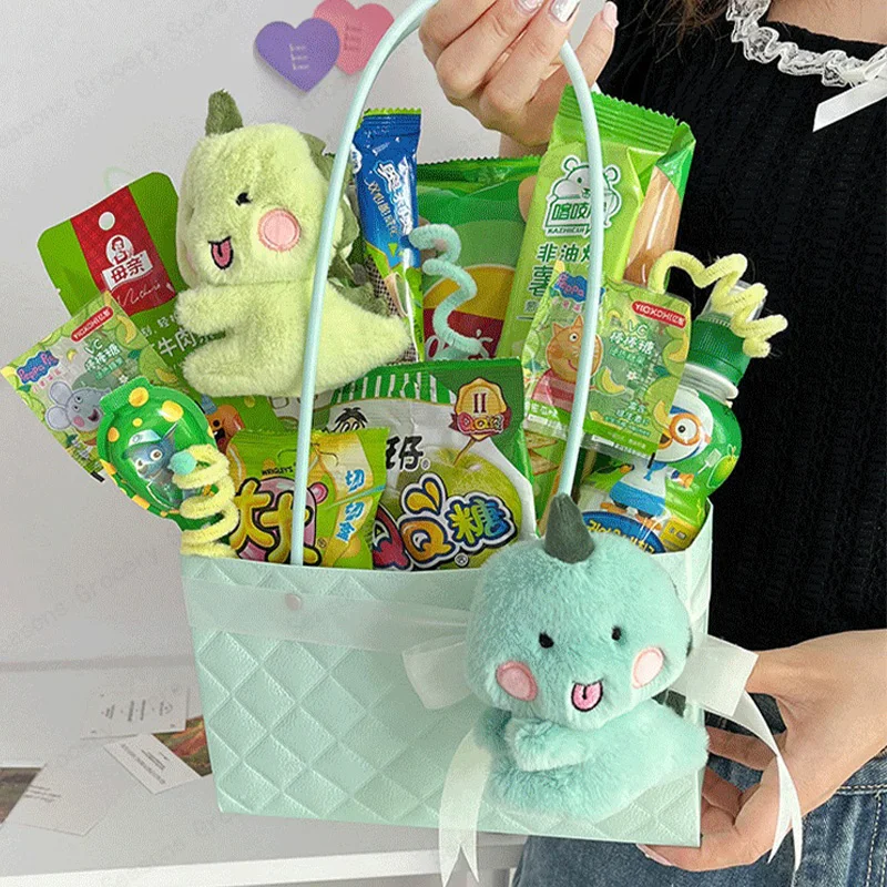 2025 New Reusable Waterproof Flower Tote Bag Eco Friendly Wedding Party Favors Gift Box Portable Bouquet Packaging Decorations 4