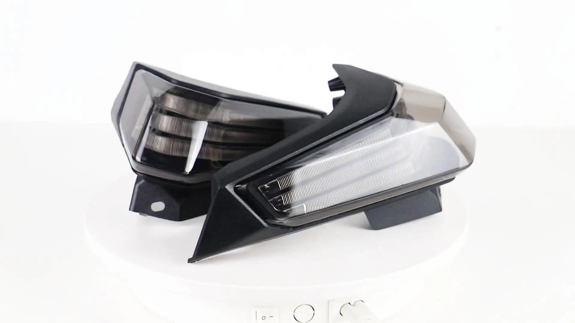 LED Achterlichten Voor Can Am Ryker 600 900, LED Smoked Black Achterlicht Remlicht 710005285 710005284