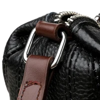 Femmes sacs à main en cuir véritable concepteur de mode usage quotidien sac à main femme sacs à bandoulière marque de luxe peau de vache dames sacs de messager 5