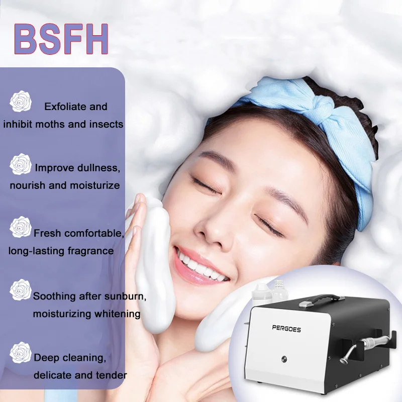 

Hydrogen Mousse Bubble Instrument Japanese Spa Skin Management Whitening Hydrating Beauty Instrument Automatic Bubble Machine