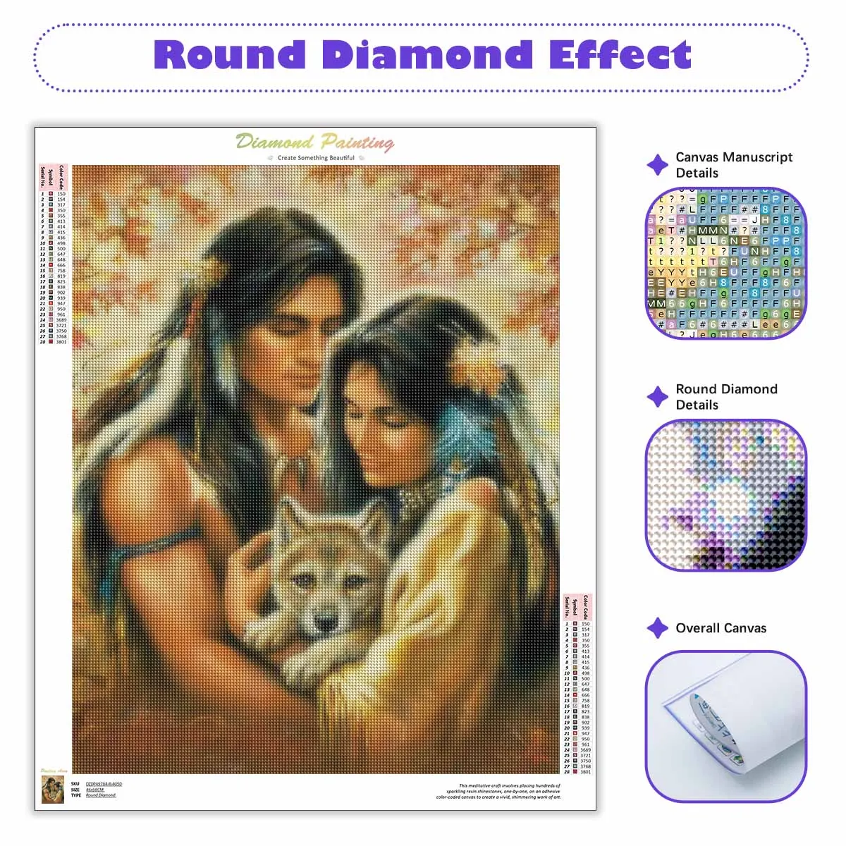 GATYZTORY 5D Diamond Painting Full Square Indian Woman Diamond Embroidery Figure Picture Of Rhinestones Mosaic Diamonds Art Kits