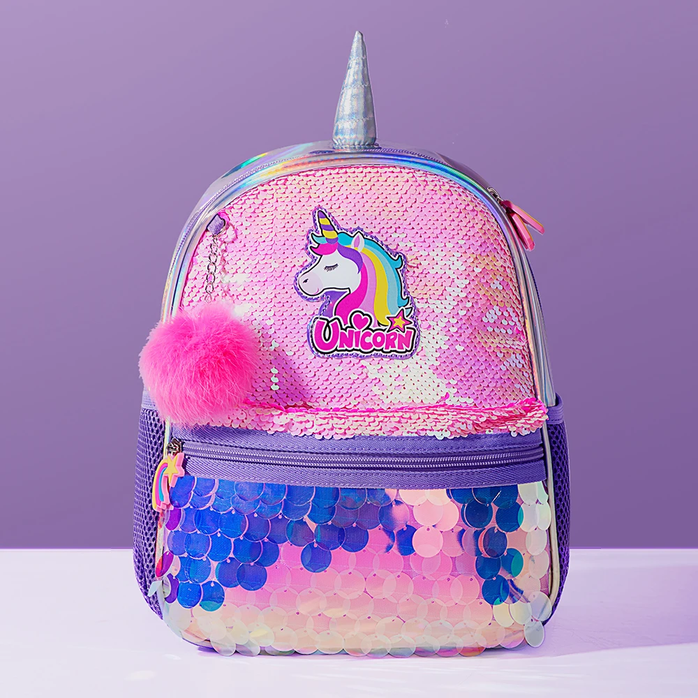 Borsa Reversibile Con Coulisse E Paillettes, A Forma Di Coda Di Sirena Zaino Colorato Borsa Da Palestra Per Bambini Borsa Da Scuola Per Esterni Per Ragazze
