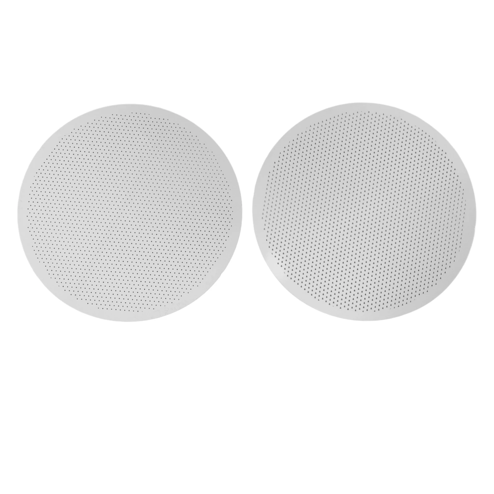

2PCS Coffee Puck Screen 61mm 304 Stainless Steel Reusable Coffee Filter Mesh Plate for Portafilter Filter Basket