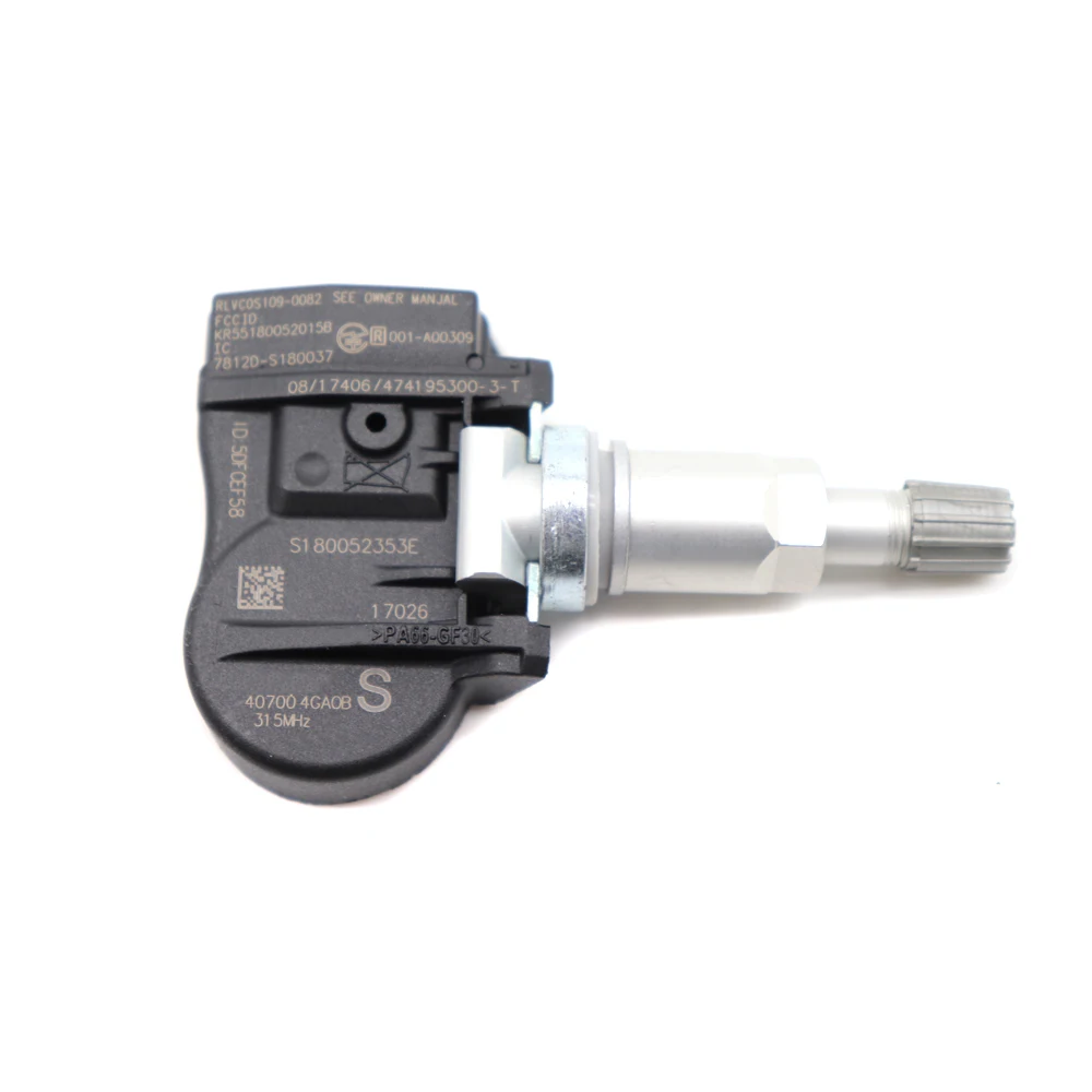 XUAN Ÿ̾ з   TPMS 40700-4GA0B, ֻ ǴƼ Q50 3.5L 3.7L 2014 2015 315MHz 40700-4GA0A