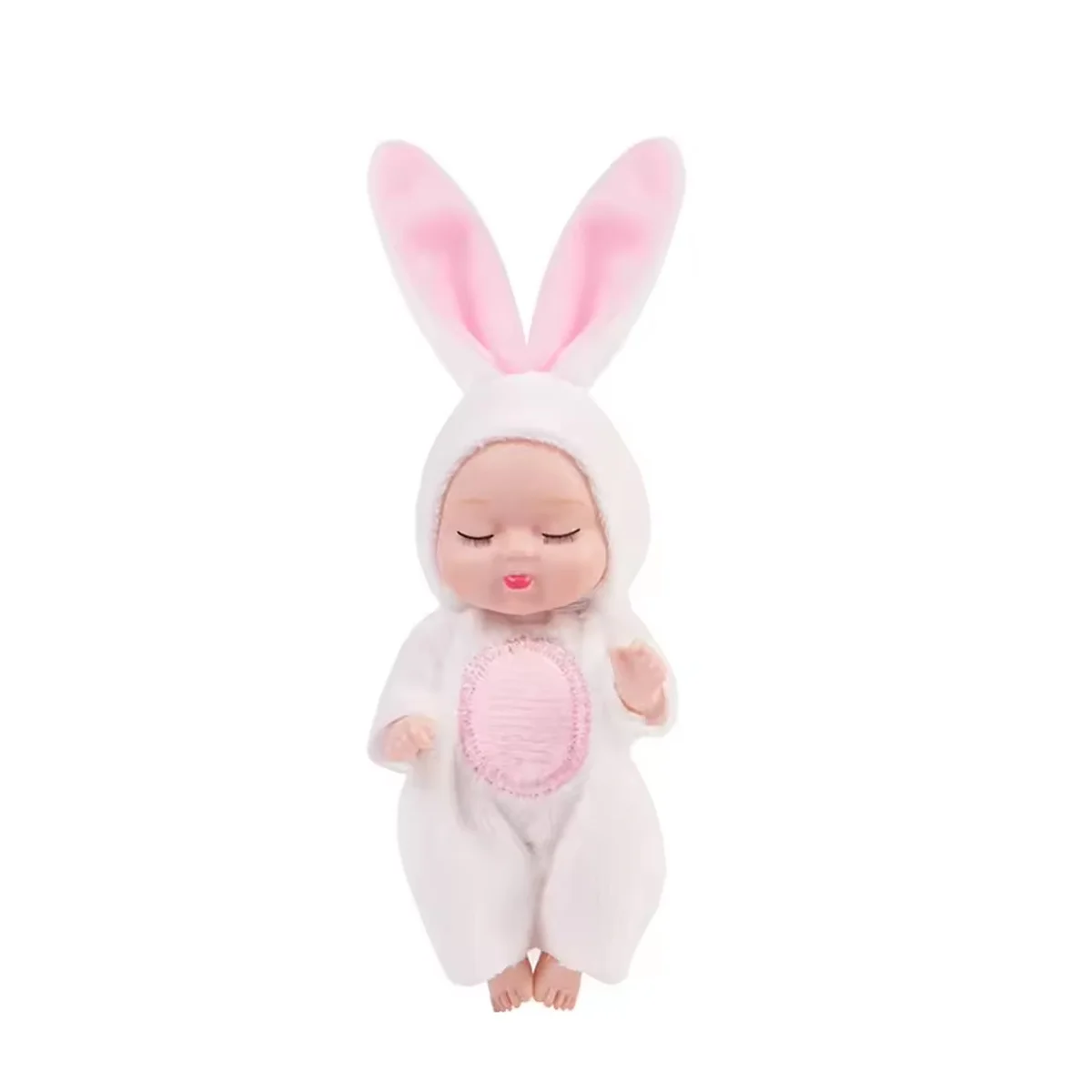 6PCS Mini Puppen Niedliche Tier Kleidung Mode Serie Puppen Simulation Wiedergeburt Puppe Set Niedliche Kleine Puppen Perfekte Geburtstag geschenke – Detail 6