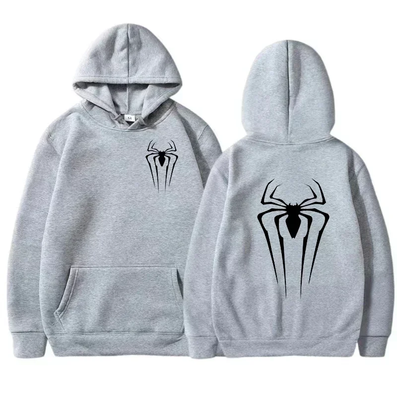 Chaqueta De Spiderman Sudadera Con Capucha Spider Plata