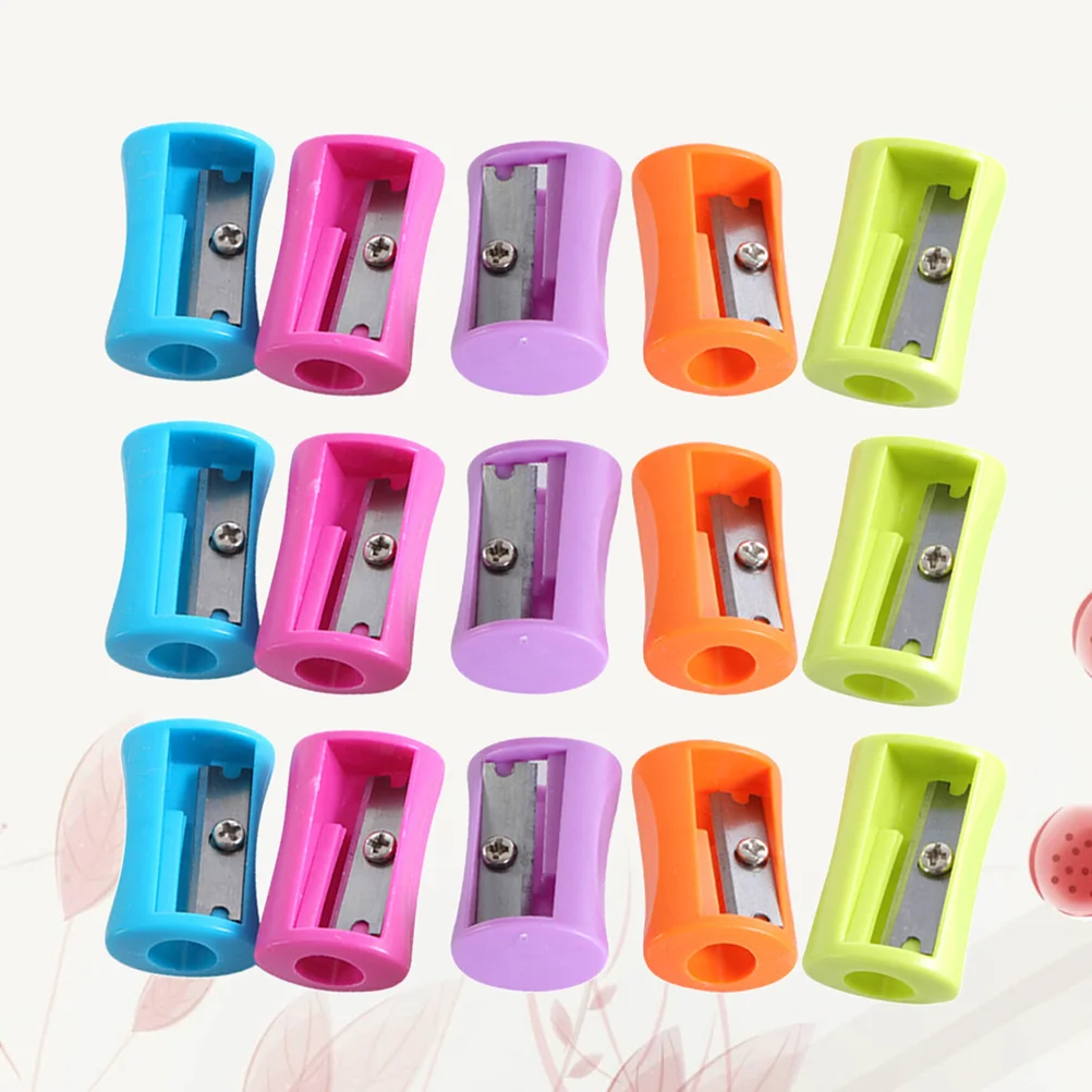 50pcs Creative Waist Design Sharpener Pencil Sharpener Handheld Sharpener Students Stationery Supplies for Kids Children