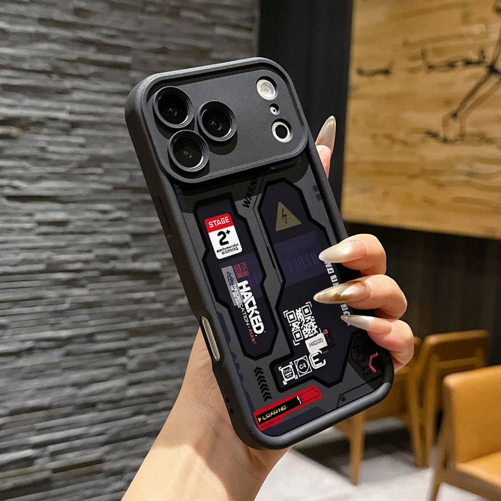 Fashion Mecha Style Phone Case: Sleek and Durable Design