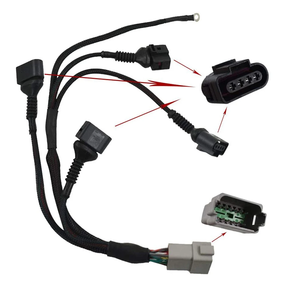 1.8T Ignition Coil Wiring Harness Loom for 1997-2006 TT A4 Golf 1.8L Turbocharged