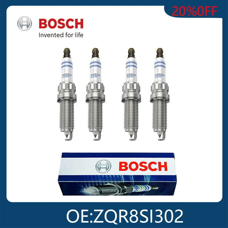 

Оригинальные Иридиевые свечи зажигания BOSCH, 4 шт., инструмент оптом для CITROEN PEUGEOT MINI Berlingo C3 II Picasso C4 0242129512 ZQR8SI302