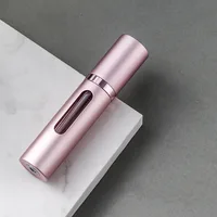 Bouteille de parfum rechargeable Portable de 5ml, avec pompe à parfum en Spray, Mini récipient cosmétique de voyage, atomiseur 5