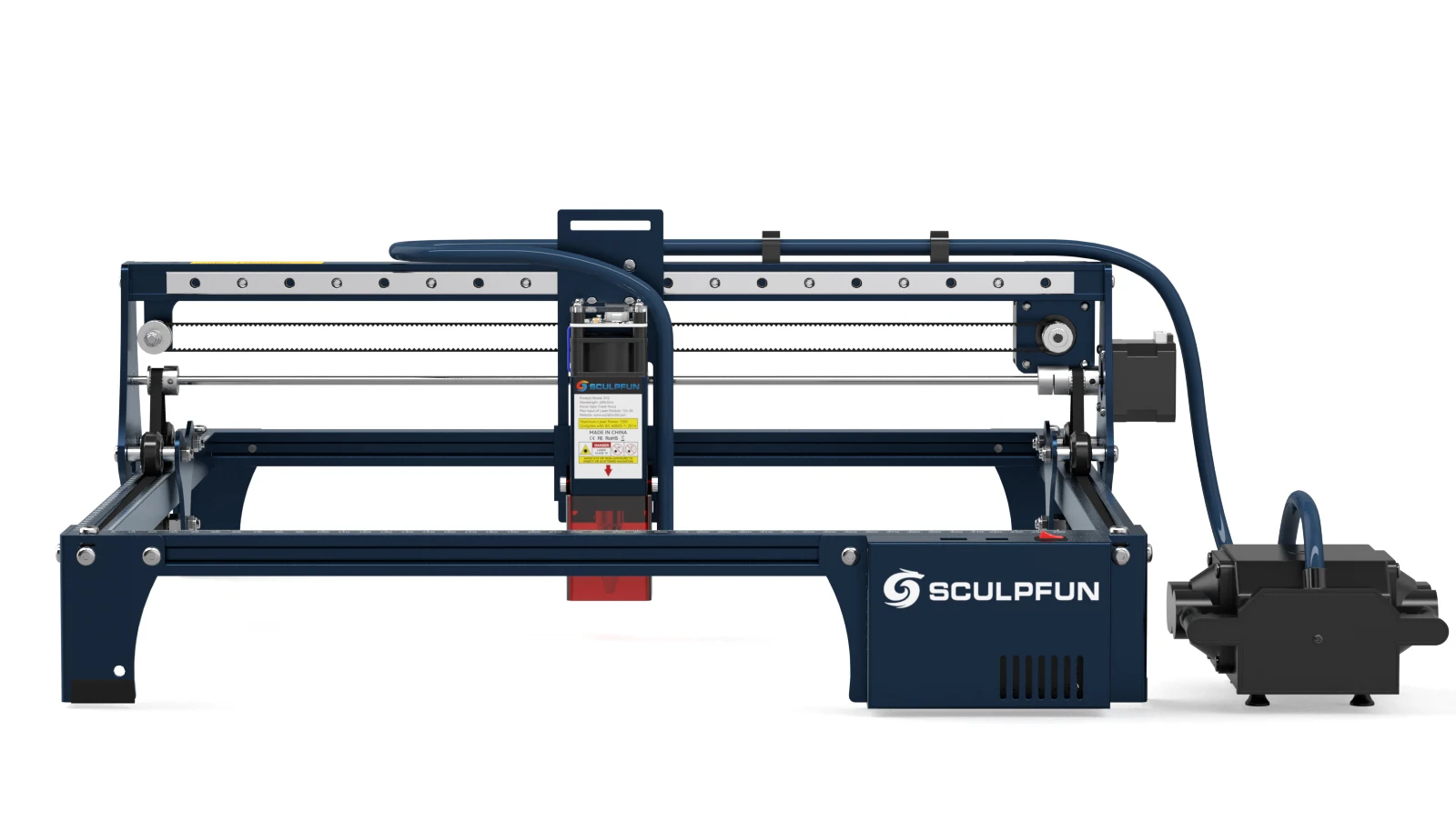 SCULPFUN S30 Pro 10W Lasergravierer Automatische luftunterstützte Graviermaschine XY-Achse Erweiterbarer Arbeitsbereich 410x400mm für Holz – Detail 4