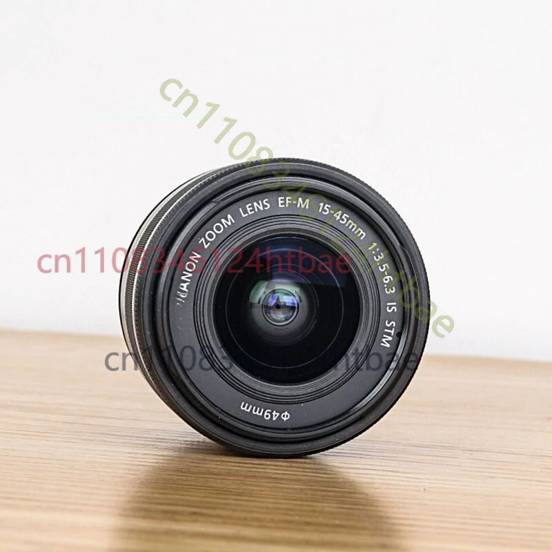 캐논 EOS M3 M5 M6 M6II M100 M10 M50 M200용 EF-M 15-45mm f/3.5-6.3 IS STM 렌즈