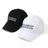 Customization Logo Text Pattern Printed Baseball Caps for Women Man Personalized Hats Casual Hip Hop Cap Black/White/Navy Blue 1