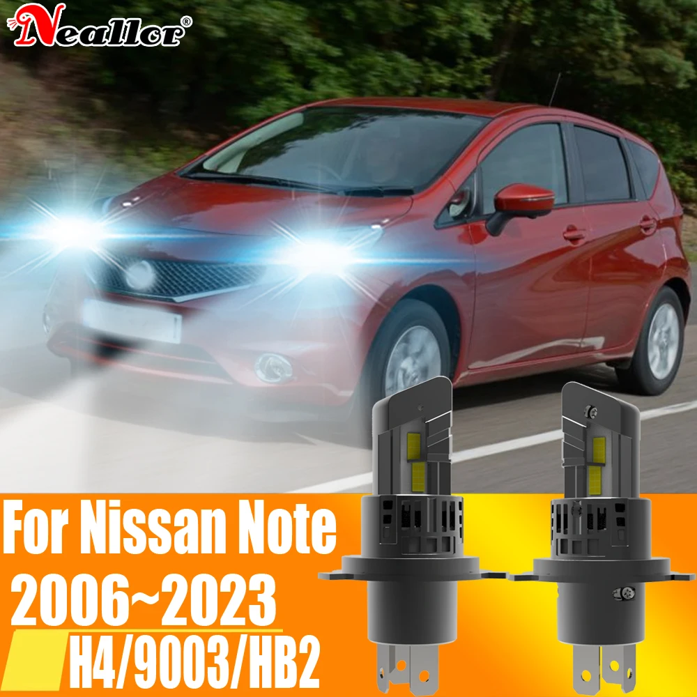 

2 шт., Автомобильные светодиодные лампы H4 HB2 9003, 12 В, 55 Вт