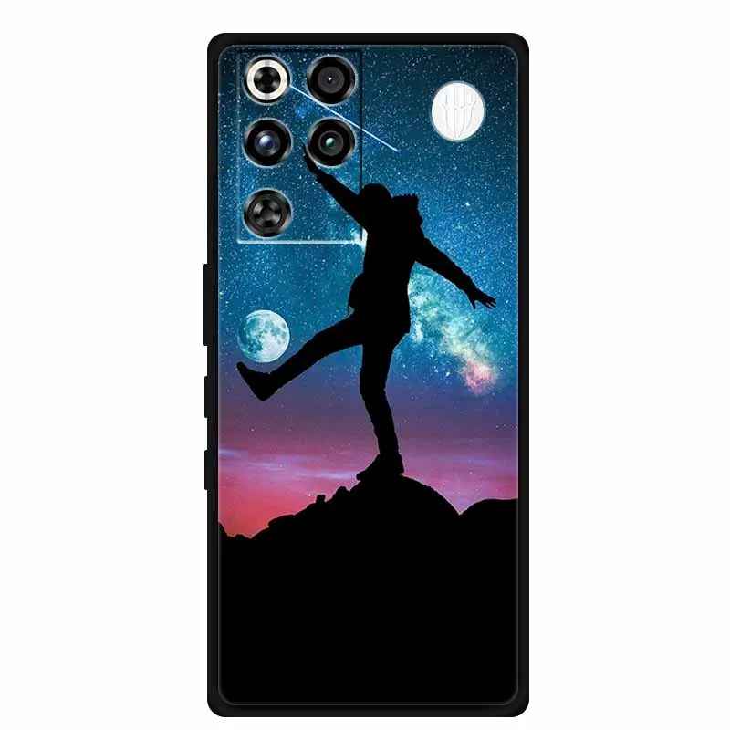 Sleek Black Silicone TPU Phone Case - Durable and Soft Back Cover