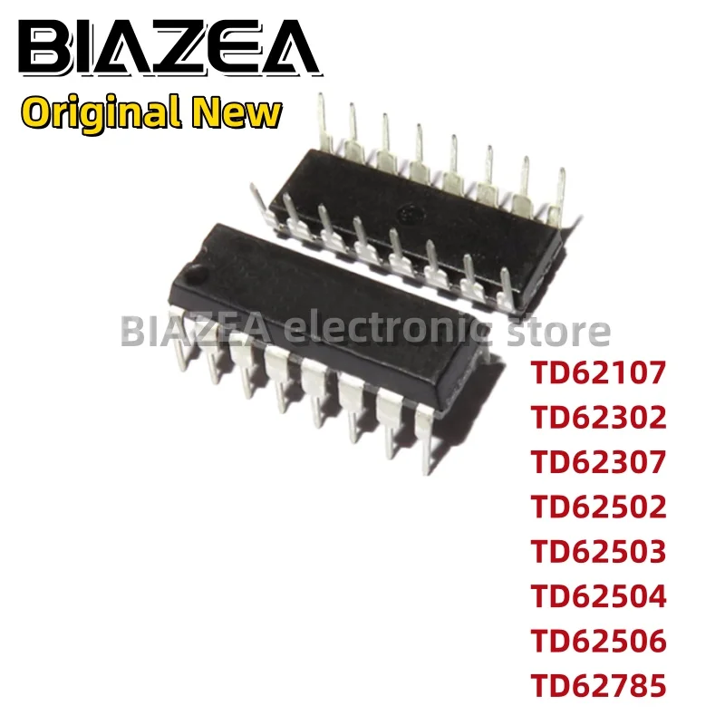 

1 шт. TD62107 TD62302 TD62307 TD62502 TD62503 TD62504 TD62506 TD62785 DIP-16