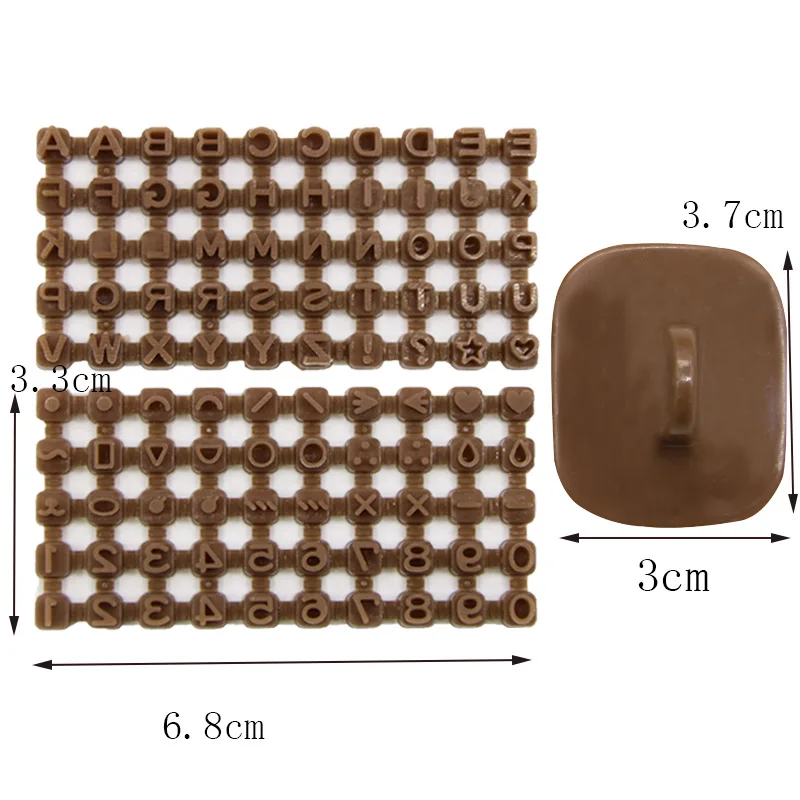 Mini Letter Stamp DIY Clay Texture Message Emboss Movable Alphanumeric Symbol Seal Pottery Ceramic Polymer Clay Earring Tools polymer clay tools pottery sculpting tools clay sculpting tools pottery tools clay craft tool