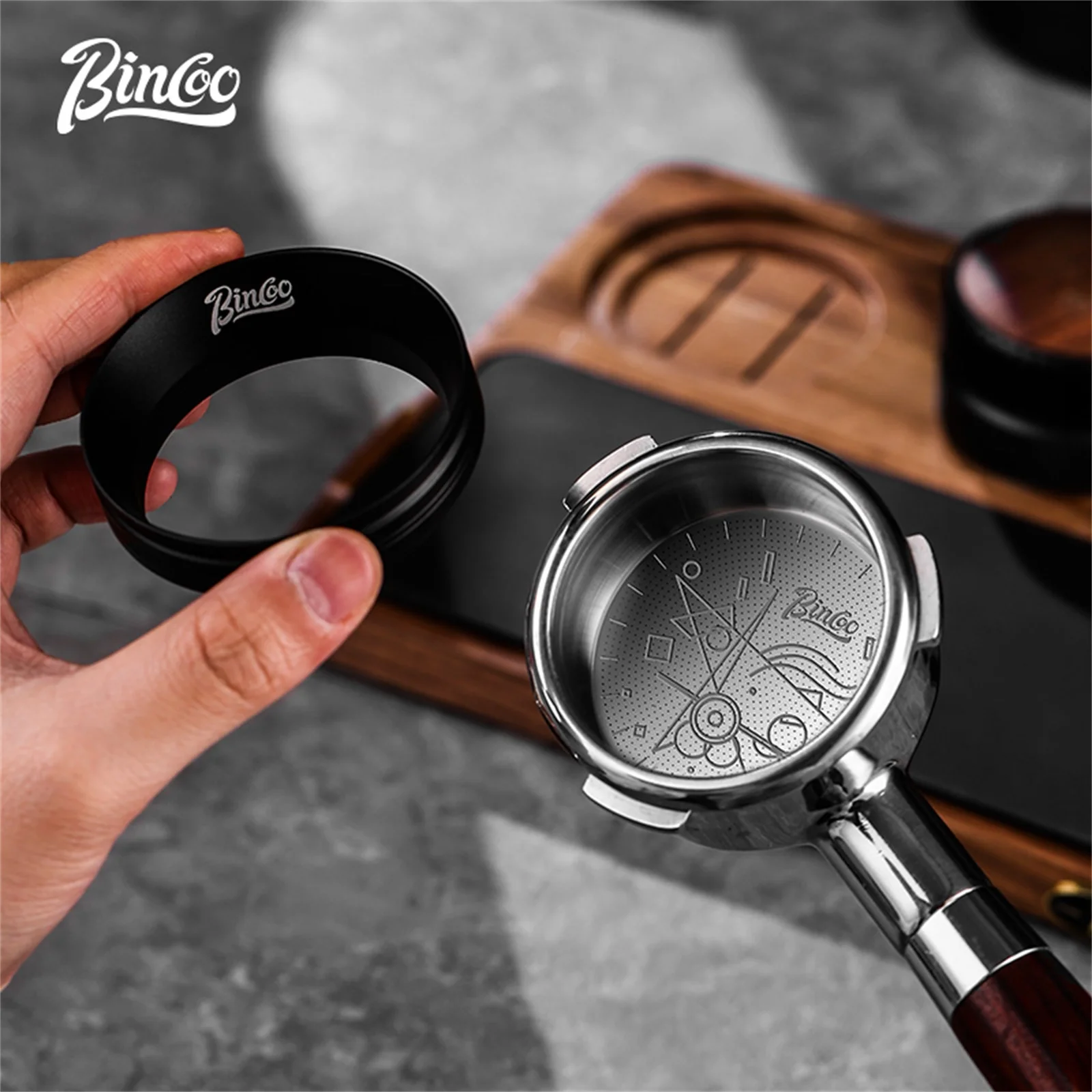 BINCOO القهوة اسبريسو سلة المرشح الدقة 51/58.5 ملل...