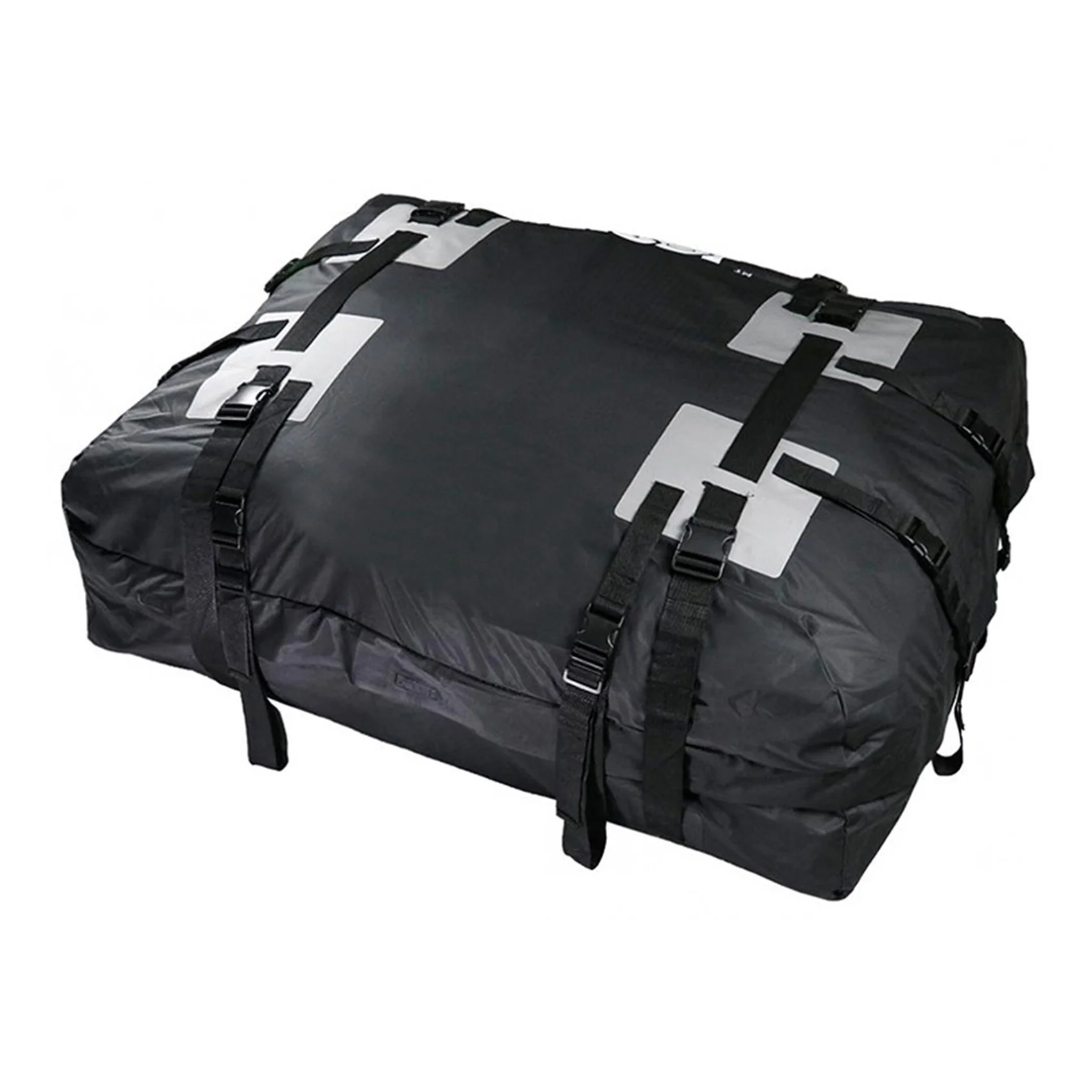 

Car Roof Cargo Bag, 15 Cubic Feet Waterproof , Anti-Tear PVC Roof Top Carrier Bag SUV Travel Storage Luggage Bag