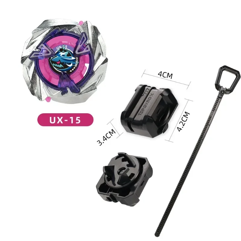  버스트 자이로 X 토이 UX-15 샤크스케일 4-50 UF 세트 BX00-00 BX23 BX45 CX07 송신기 포함 어린이에게 선물 제공 투피
