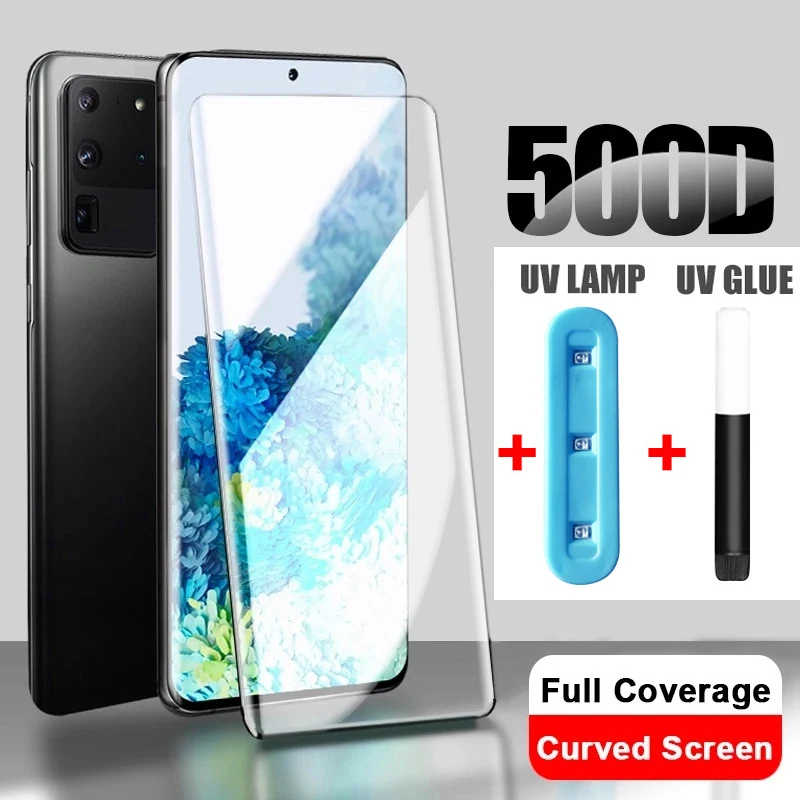 

Закаленное стекло для Google 8 Pro Pixel 8 7 6 Pro, защитная пленка для экрана Pixel 7Pro, 6Pro, 5A, 6A, ультрафиолетовая нанопленка с полным покрытием клея