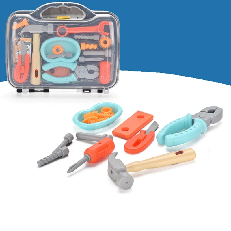 Kids Tool Set Kits, Simulated Repair Tool Set, Pretend Play House Toy Set With Toy Screwdriver For Kids