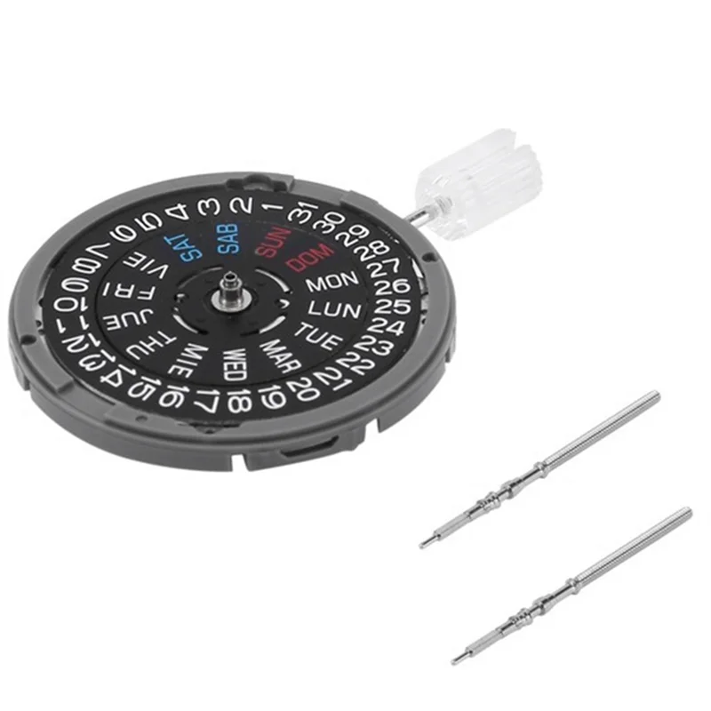 

NH36A NH36 Automatic Movement Crown At 3 Self-Winding Mechanical Date/Day Watch Replacement Part