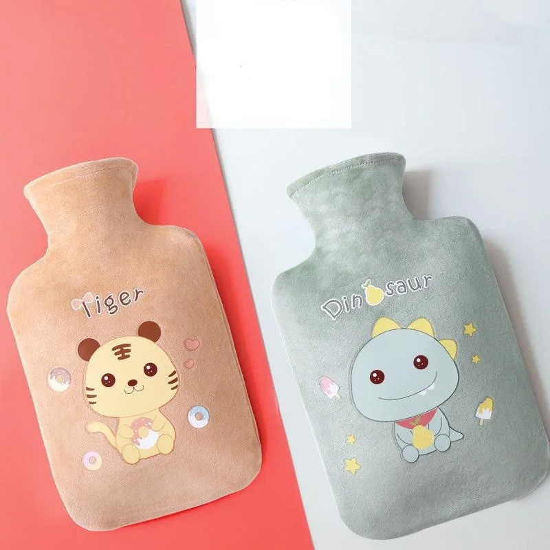 귀여운 반려동물 봉제 따뜻한 핸드백, 따뜻한 물병, 겨울 물주머니 학생, 1 개