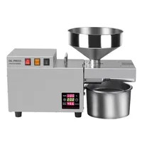 220V 110VIntelligent Oil Press Automatic Household Stainless Steel Hot Cold Oil Extraction Machine Home Commercial Oil Maker 1