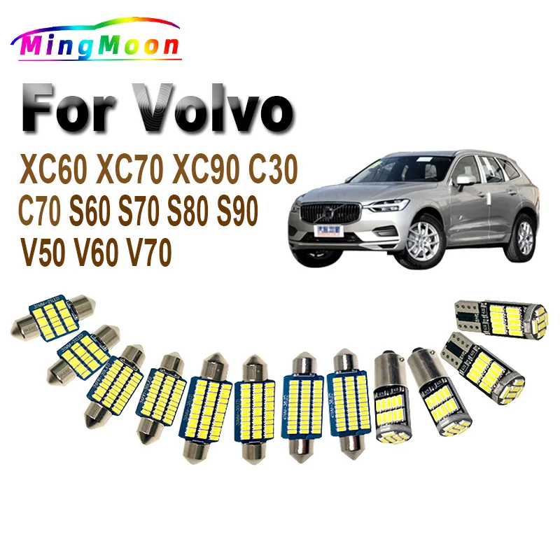 CanbusLEDBulbsForVolvoC30C70S60S70S80S90V50V60V70XC60