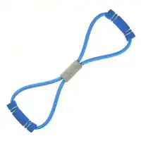 8-Shaped Elastic Band, Foam Handle Design, Suitable For Beginners To Stretch The Abdomen, Waist, Arms, Legs, Yoga, Pilates Fitness Training (3 Colors To Choose 1) - Image 6