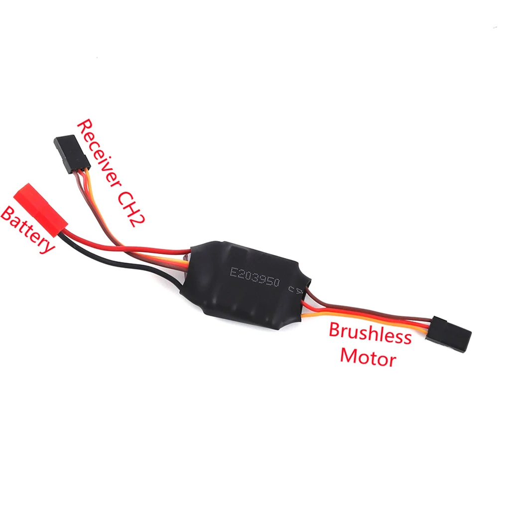 12A 15A 2-3S Brushless Speed Control ESC 5V/1A BEC For Mini-Q Mini-Z 1/24 1/28 1/32 RC Mosquito Car Compatible Wltoys K989 1