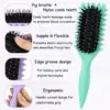Women's Hair Comb Hollow Shaped Curly Hair Comb Multi Functional Scalp Massage And Anti-static Fluffy Hair Brush Hairstyle Tools 4