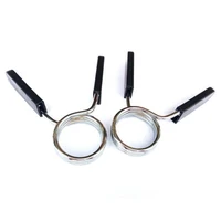24mm-30mm Gym Weight Bar Dumbbell Lock Barbell Bar Clamps Clips Barbell Dumbbell Locks Clamp Spring Bar Collars Weight Sprot 2