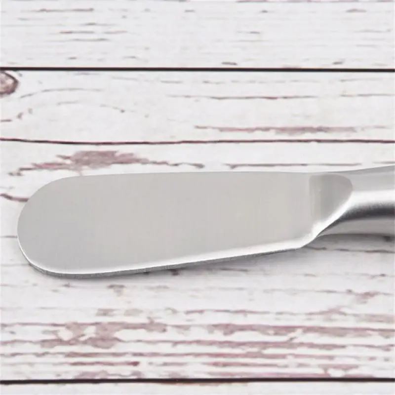 Butter Knife Stainless Steel Butter Knife With Hole Cheese Dessert Jam Cream Cutter Tableware Kitchen Tools Knives Spread