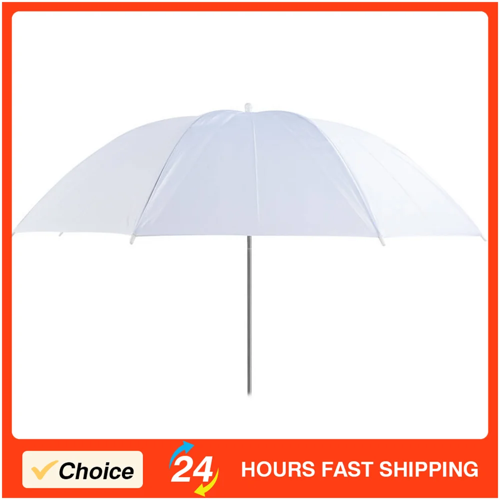 50cm/20인치 사진 촬영용 라이트 리플렉터 우산 화이트 소프트 스튜디오 우산 사진 조명용 우산 디퓨저 액세서리