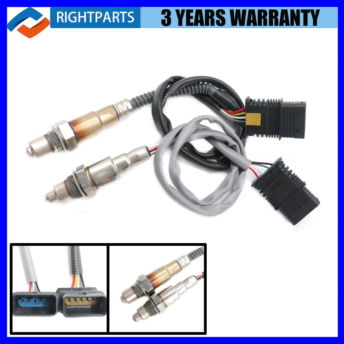 2x 11788600992 11788604889 Upstream+Downstream Lambda Oxygen O2 Sensor For BMW X1 F48 2.0L For